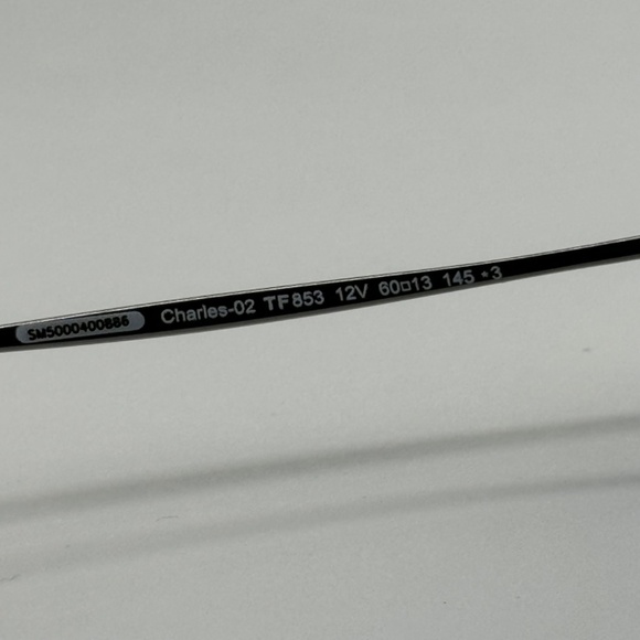 NEW TOM FORD TF853 12V UNISEX AVIATOR SUNGLASSES TOM FORD CHARLES-02 FT0853/S - Picture 10 of 11